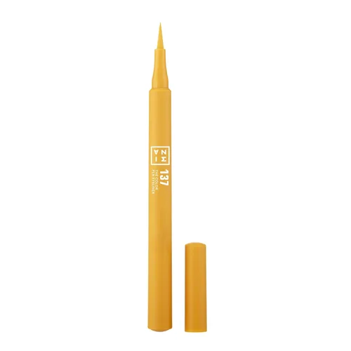 3INA The Color Pen Eyeliner - Lápiz delineador de ojos líquido colorido impermeable para un aspecto atrevido, punta de fieltro precisa, maquillaje