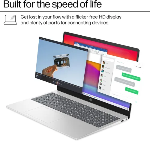 Miniatura 4 de HP 15.6" Touchscreen Laptop Computer, Customized 8GB/16GB/32GB DDR4 RAM, 256GB/512GB/1TB PCIe SSD, Intel 6-Core Processor, WiFi 6, Bluetooth 5.3