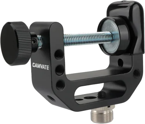 Miniatura 5 de CAMVATE Abrazadera C con rosca 5/8"-27 para micrófonos - 1189