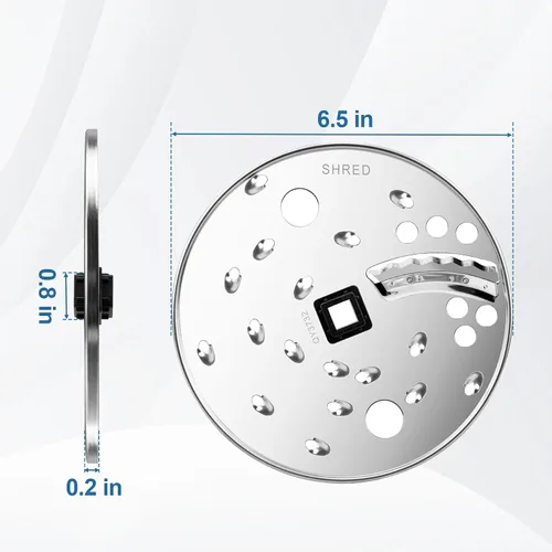 Miniatura 2 de Cuchilla de disco de corte para procesador de alimentos Hamilton Beach 70730 70670 70740 70760