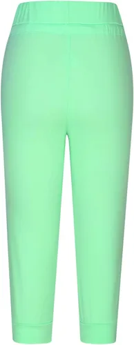 Miniatura 28 de Pantalones capri para mujer, estampado de diente de león, pantalones capri con cordón de cintura alta, elásticos, pantalones cortos de verano