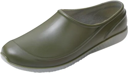 Zapatos de trabajo antideslizantes para hombres y mujeres, zuecos de chef, ligeros, antideslizantes, resistentes al agua, cómodos zuecos de jardín