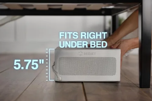 Miniatura 3 de BedJet 3 Climate Comfort para camas, ventilador de refrigeración + paquete de aire de calefacción con sábana de nube