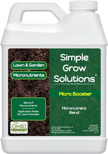 Miniatura 10 de Fertilizante orgánico de micronutrientes para césped, soluciones simples de cultivo, fertilizante de jardín y césped, cultivador, jardinero
