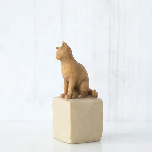Miniatura 2 de Willow Tree Love My Cat (Ligero), Siempre conmigo, lleno de personalidad, un regalo para celebrar la adopción de una mascota para amantes