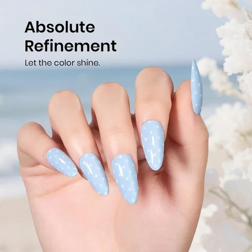 Miniatura 342 de Beetles - Esmalte de uñas de gel marrón – 0.5 onzas líquidas de esmalte de gel marrón oscuro, lámpara LED UV para uñas, regalo de manicura para I