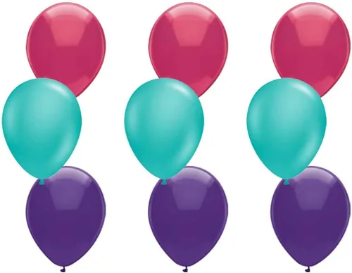 Miniatura 4 de Anagram Globos, colección de fiestas, accesorio de fiesta, multicolor, 5º cumpleaños