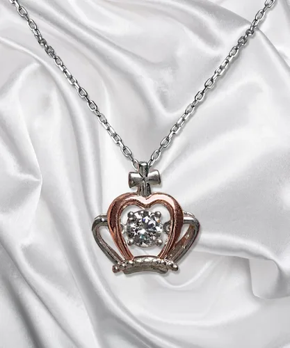 Miniatura 9 de Collar de corona para niña con mensaje de papá - Perfecto para los amantes
