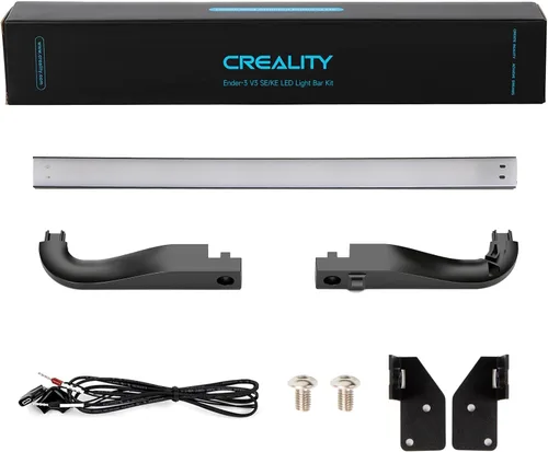 Creality Ender 3 V3 SE Kit de barra de luz LED, kit de barra de luz LED brillante para impresora 3D, ahorro de energía y energía 24V 5W