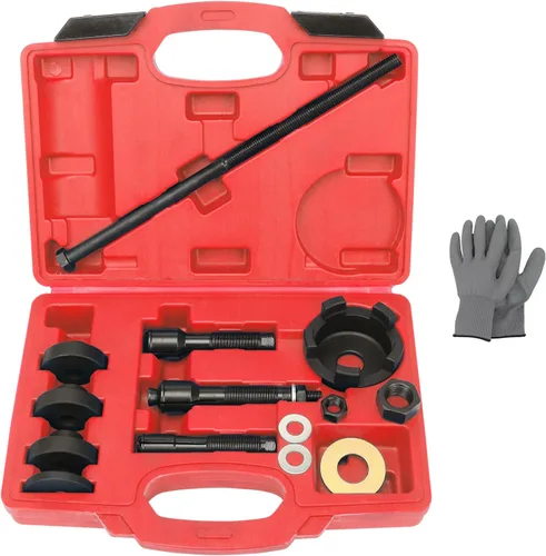 Miniatura 7 de ReluxGo Kit de herramientas de extracción de rodamientos de rueda para Harley Davidson, herramienta de extracción e instalación de rodamientos