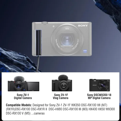 Miniatura 5 de USB-B a NP-BX1 Batería ficticia DK-X1 Acoplador DC para Sony ZV-1 Batería ficticia para Sony Cybershot ZV1 ZV-1 II, ZV-1F DSC-RX1 RX1R, RX100 II III