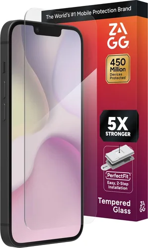 Miniatura 27 de ZAGG Glass Elite - Protector de pantalla para iPhone 16 Pro, 5 veces más fuerte, bordes reforzados, vidrio templado ultra fuerte, resistente a
