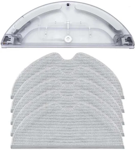 Miniatura 8 de EtliN Compatible con Xiaomi Mijia 1C STYTJ01ZHM Cepillo principal lateral Tanque de agua, paño de trapeador, kit de piezas de filtro HEPA, 1 cepillo