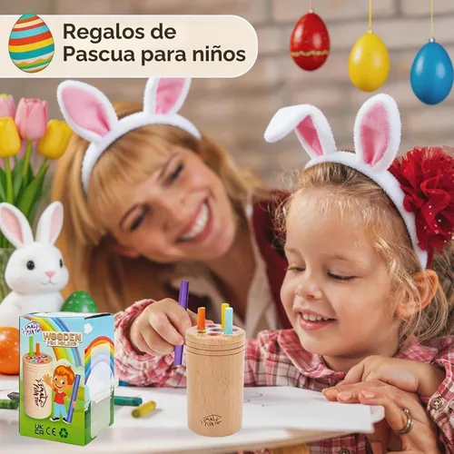 Miniatura 4 de Juguetes Montessori para niños de 1 a 3 años: Juguetes de aprendizaje de madera para clasificar colores para niños pequeños de 1, 2 y 3 años