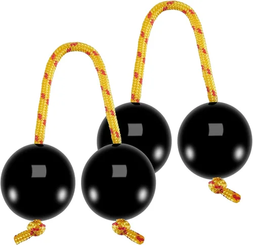 Miniatura 10 de EASTROCK Ritmos africanos Aslatua Shakers Kashaka Instrumentos de percusión musical Kashaka Instrumento para adultos principiantes (negro)