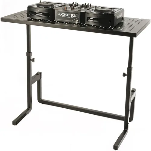 Miniatura 3 de Quik-Lok DJ Mesa y Mezclador Stand Equipo (DJ233)