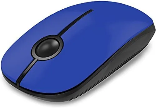 Miniatura 31 de VssoPlor Ratón Inalámbrico 2.4G, Ratón Portátil Delgado para Computadora Portátil con Receptor Nano, Ratón Óptico Silencioso para Notebook, PC