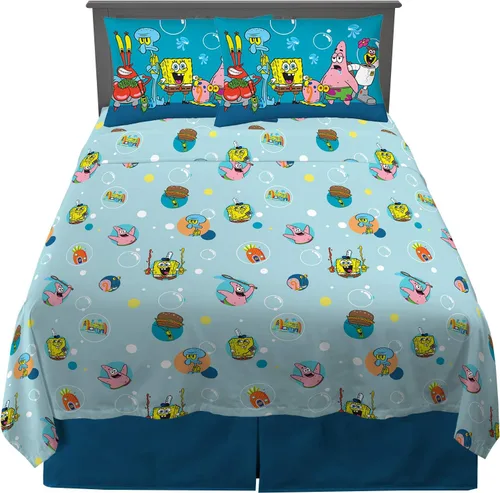 Miniatura 9 de Franco - Juego de sábanas de microfibra súper suave para niños, tamaño matrimonial, Baby Shark