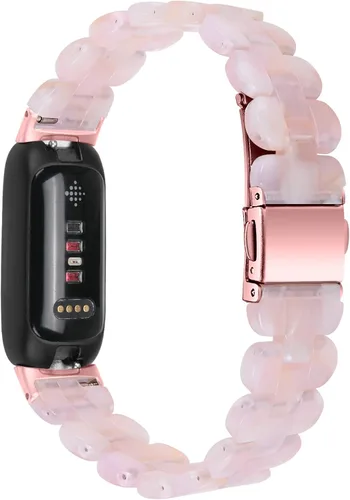 Miniatura 8 de TenCloud Bandas de resina compatibles con Fitbit Inspire 3 Band para Inspire 3 Smart Watch Band para mujeres y hombres, bandas deportivas ligeras
