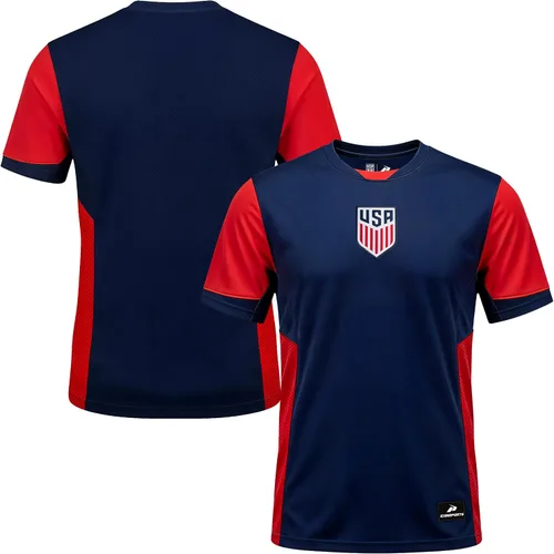 Miniatura 3 de Icon Sports Camiseta oficial del Día del Juego de la Federación de Fútbol de Estados Unidos, unisex para adultos Legend Navy