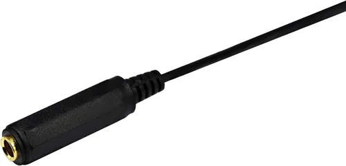 Miniatura 7 de Chapado en oro de 0.138 in mono 1/8 pulgadas audio macho a 0.250 in 1/4 pulgadas hembra adaptador de cable convertidor (4.9 ft/5 pies)