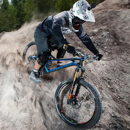 Miniatura 7 de Funn Combat II - Empuñaduras para manillar de bicicleta de montaña con doble bloqueo en la abrazadera, empuñaduras cómodas y duraderas con diámetro
