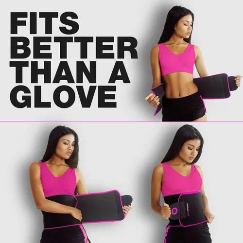Miniatura 8 de ActiveGear Entrenador de cintura para mujer Dobladillo rosa