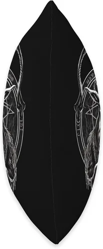 Miniatura 2 de Demon Baphomet Witchcraft Gift Demon Baphomet - Almohada gótica y de brujería oculta, 16 x 16 pulgadas, multicolor