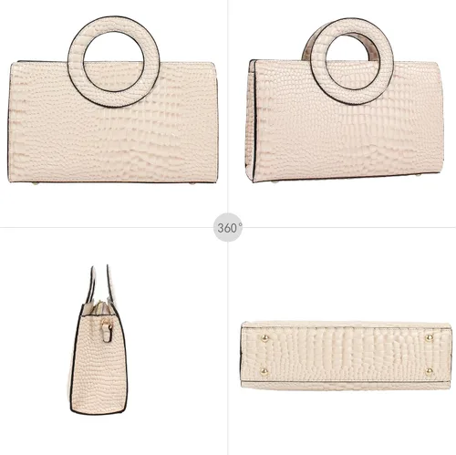 Miniatura 14 de ZLMBAGUS - Bolso de mano para mujer, diseño vintage con solapa y asa, de piel sintética, para llevar al hombro