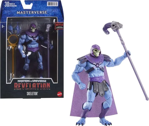 Miniatura 12 de Masters Of The Universe Masterverse Zodak Figura de acción con accesorios, juguete coleccionable MOTU de 17,8 cm de regalo