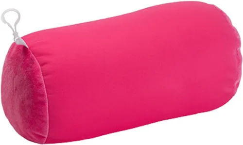 Miniatura 4 de World's BestAlmohada de tubo de refuerzo MicroBEAD, tela táctil suave y táctil, almohada de soporte de cuello o espalda, hipoalergénico, carbón