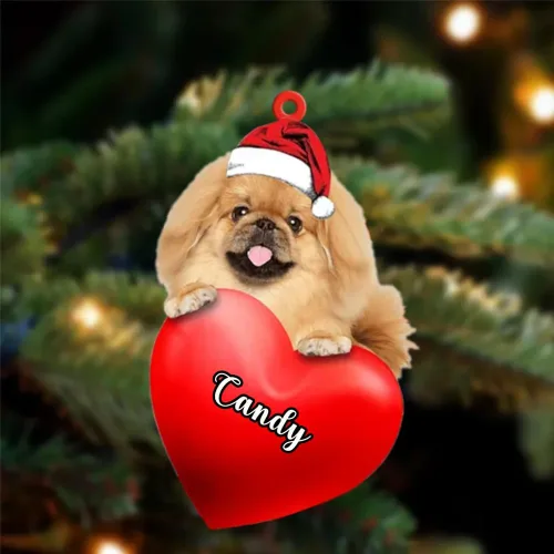 Miniatura 164 de Adornos de Navidad personalizados para perros, nombre personalizado, adorno de Malamute de Alaska, adornos acrílicos, regalos de Navidad, amantes