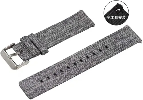 Miniatura 5 de TEYSHA Correa de reloj de 0.787 in para Samsung Galaxy Watch4 Classic 46 1.654 in reloj inteligente de nailon deportivo 4 44 1.575 in correa correa