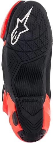 Miniatura 8 de Alpinestars Supertech R - Botas de motocicleta de carreras ventiladas, certificadas CE, ligeras, ventilación y agarre avanzados negro/blanco/rojo