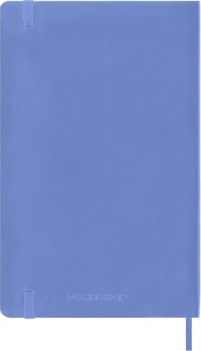 Miniatura 3 de Moleskine - Cuaderno clásico, tapa suave, grande (5 x 8.25 pulgadas), a rayas/forrado, azul hortensia, 192 páginas