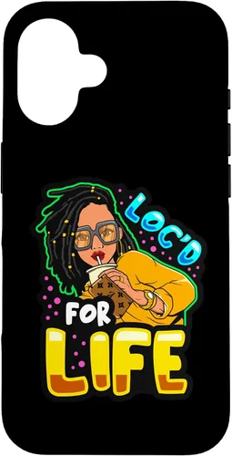 Miniatura 32 de Loc'd for Life Funny Locs Black Queen Dreadlocks Women Girls Case for iPhone 17