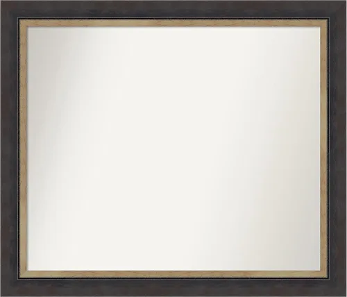 Miniatura 113 de Amanti Art Espejo personalizado, espejo de baño negro Astor, espejo de pared o espejo de tocador de baño sobre el fregadero (25 x 25 pulgadas)