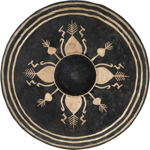 Miniatura 3 de Gongs tailandeses - Incluye cuerda para colgar y mazo/martillado a mano y grabado/tono declarativo transparente/varios tamaños/Pezón Gong/Hecho