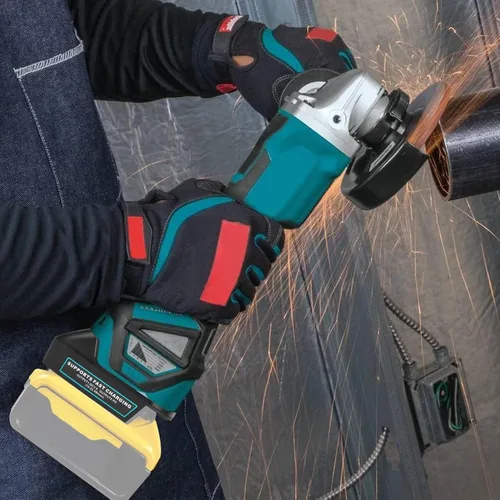Miniatura 7 de Adaptador de batería DM18M con enchufe de carga USB y tipo C compatible con baterías Dewalt de 20 V y Milwaukee de 18 V, convierte a baterías Makita