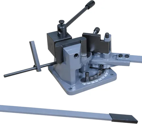 Miniatura 2 de KAKA INDUSTRIAL Dobladora Universal, Dobladora Manual de Metal, Acero en Tira, Acero Plano, Acero Redondo, Dobladora de Varilla de Acero Angular