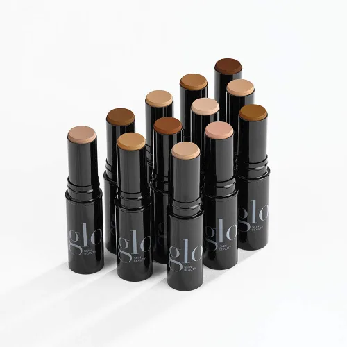Miniatura 12 de Glo Skin Beauty Base mineral HD en barra Corrector de maquillaje infundido con ácido hialurónico Cobertura construible, contorno e iluminador