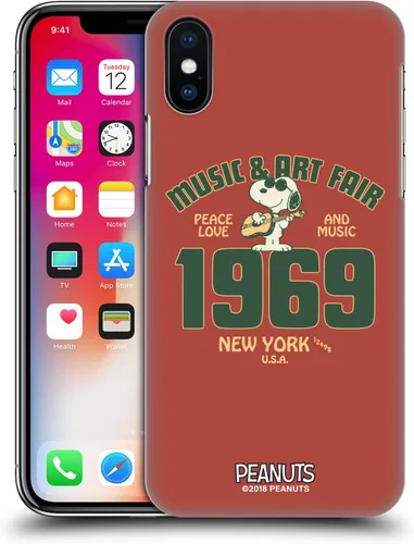 Miniatura 78 de Head Case Designs Funda rígida con licencia oficial de Peanuts Snoopy Woodstock Far Out Woodstock 50th compatible con Apple iPhone 15 Plus