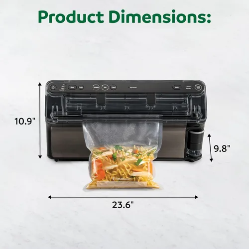 Miniatura 5 de FoodSaver Elite All-in-One Liquid+™ Sellador al Vacío Todo en Uno con Bolsas