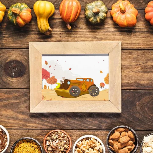 Miniatura 5 de 4 piezas de troqueles de corte en forma de camioneta sedán para hacer tarjetas, troqueles de rueda de automóvil, troqueles de vehículos, herramienta