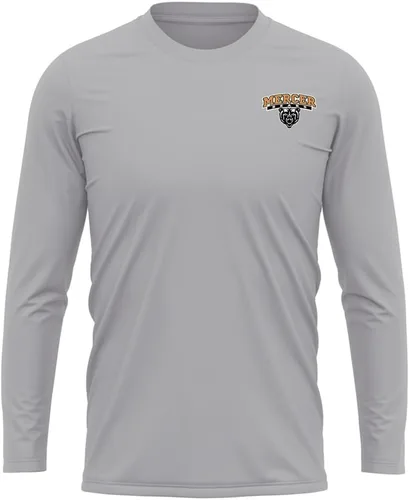 Miniatura 126 de Camisa deportiva de manga larga oficial de la NCAA Collegiate para hombre, con logotipo en el pecho izquierdo, colección Athletic Heather