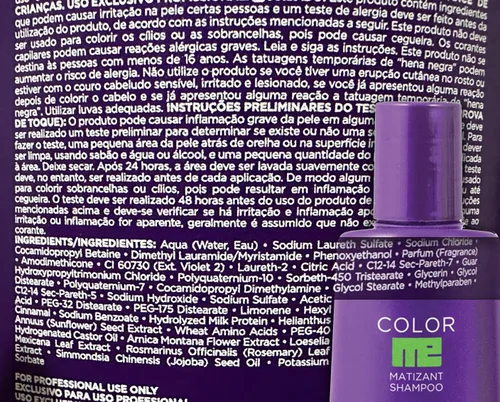 Miniatura 5 de CHAMPÚ MATIZANTE KUUL 33.81 oz - CHAMPÚ MORADO - (MATIZANTE CABELLOS CANOS RUBIOS O DECOLORADOS COLOR DEL LIQUIDO = MORADO) - 1000 ML