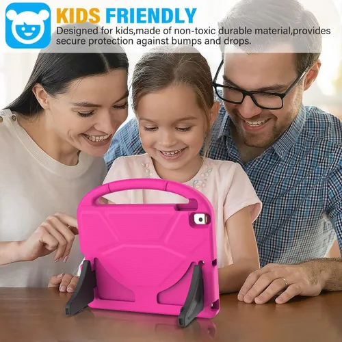 Miniatura 3 de SUPLIK Funda para niños para iPad de 9ª/8ª/7ª generación - 10.2 pulgadas 2021/2020/2019 Funda con protector de pantalla integrado, asa resistente a