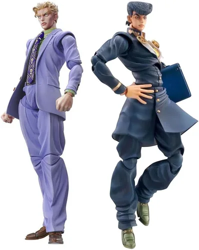 Miniatura 15 de QAHEART Figuras de Kujo Jotaro Bruno Bucciarati/Leone Abbacchio Estatuas de Figuras de Anime Figuras de Acción Ultra Móviles Ornamentos Estrella