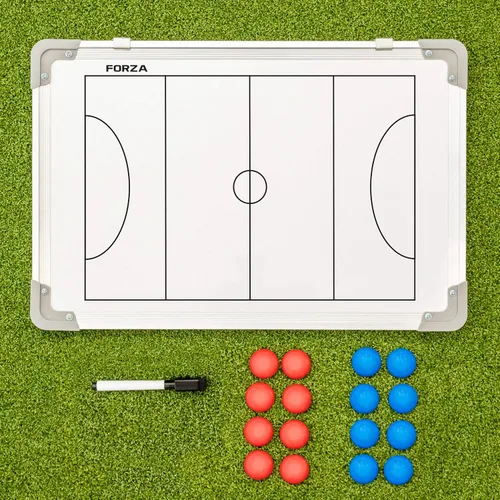Miniatura 15 de FORZA Pizarra blanca de entrenamiento deportivo de doble cara de 18 x 12 pulgadas 13 opciones deportivas – Marcadores magnéticos, bolígrafo