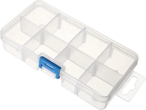 Miniatura 23 de Utoolmart Caja de herramientas de 9 pulgadas, caja de almacenamiento con compartimento de PP, organizador y almacenamiento para herramientas